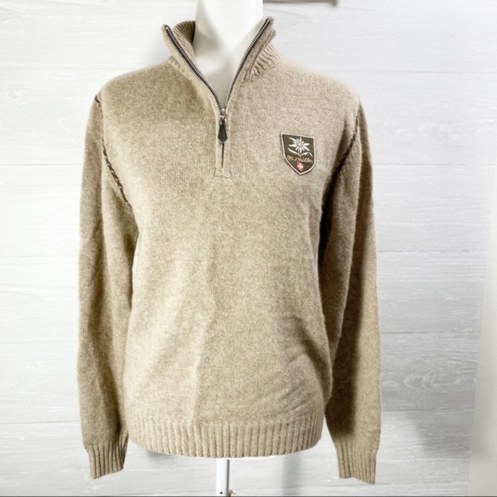 M. Miller women’s cashmere 1/4-Zip sweater Size M